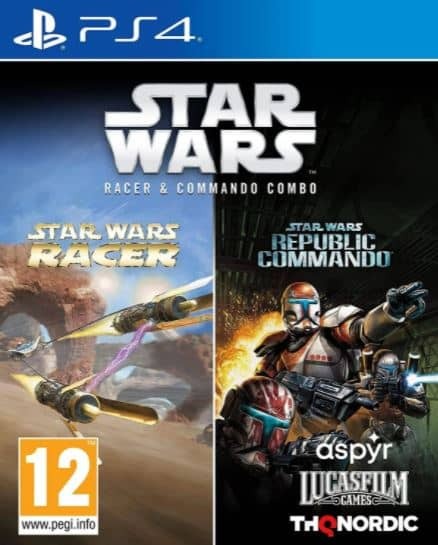 Игра Star Wars Episode 1 Racer & Republic Commando Collection (PS4, Английская версия)