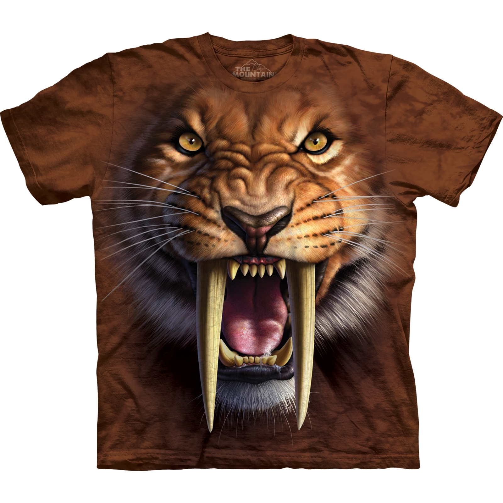 Mountain Саблезубый тигр футболка