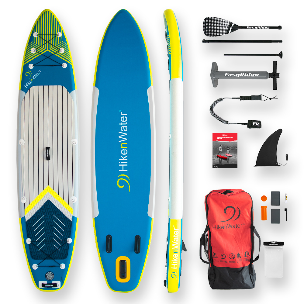 SUP-доска надувная для сапбординга Hiken Water 11.6 ADVANCE  supboard/сапборд двухслойный - купить с доставкой по выгодным ценам в  интернет-магазине OZON (588488321)