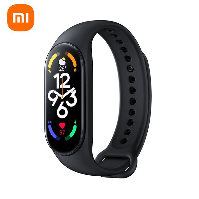 Фитнес-браслет Xiaomi Mi Band 7 Черный (Global)