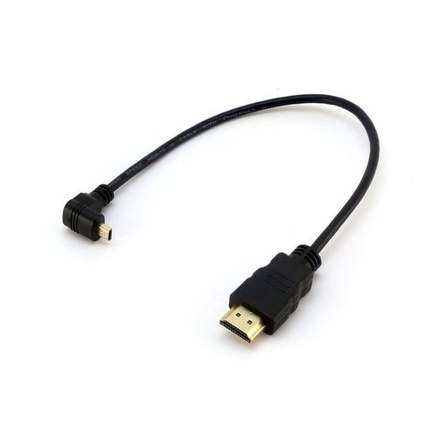 Кабель-переходникHDMI-MicroHDMIконнекторвверх