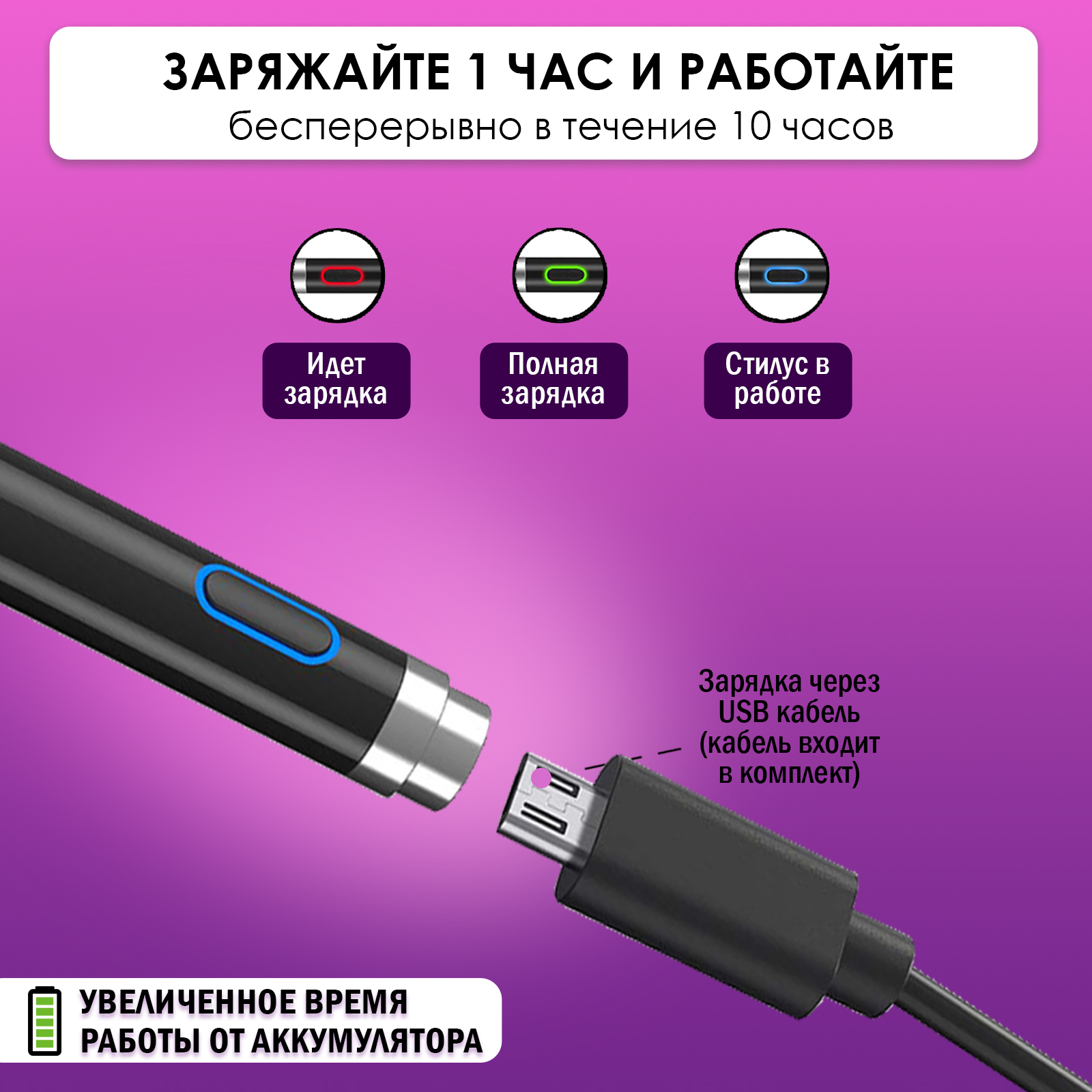 Стилус для планшета bluetooth