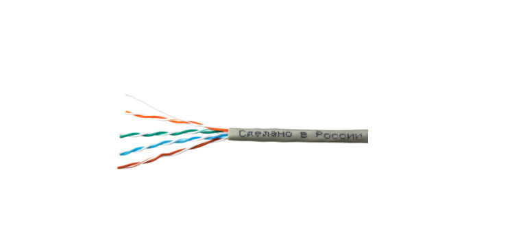 КабельSkyNetUTP4x2x0,51,медный,кат.5e,однож.,(100м)box,серыйCSP-UTP-4-CU/100