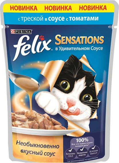 Феликс влажный корм для кошек Ozon