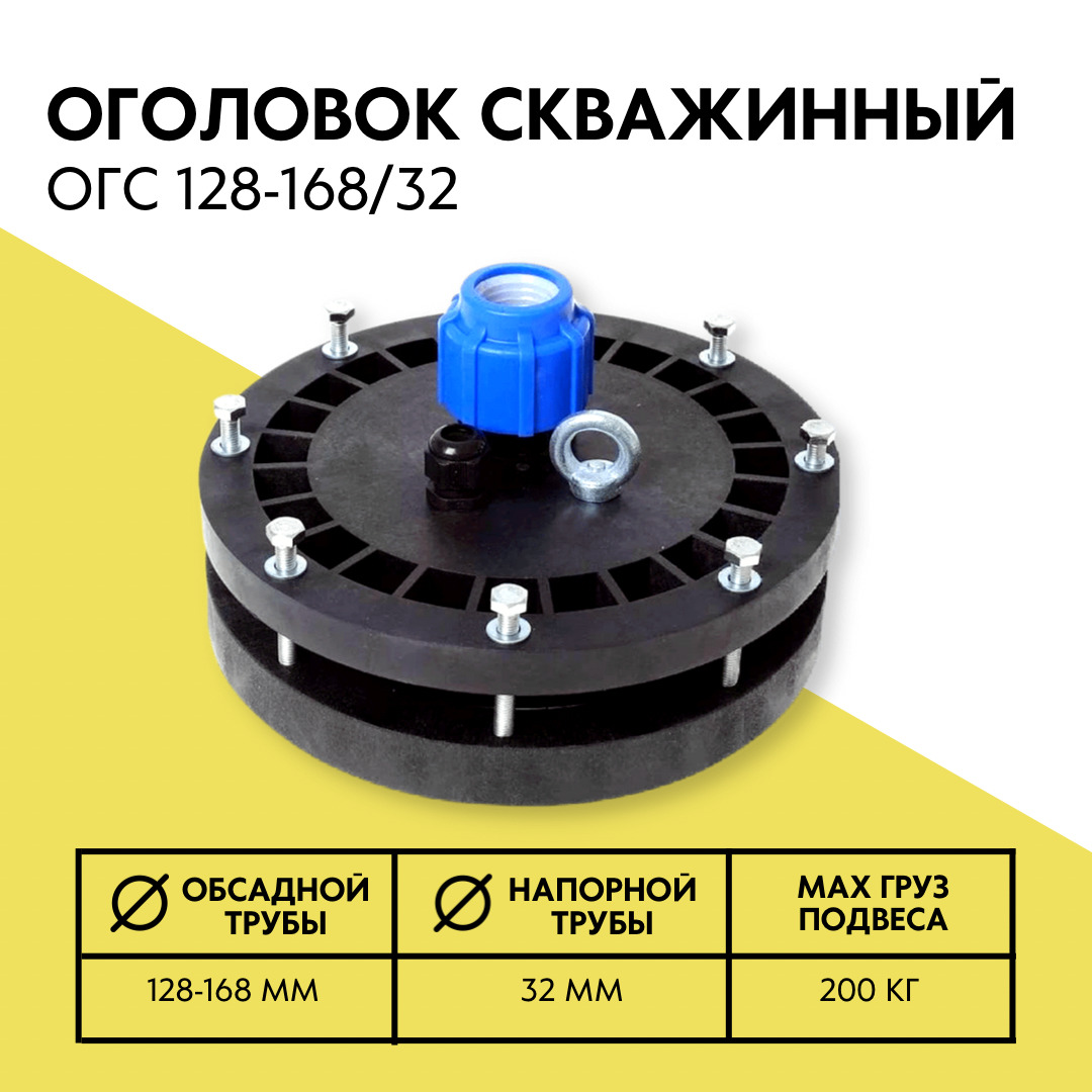 Оголовок для скважин