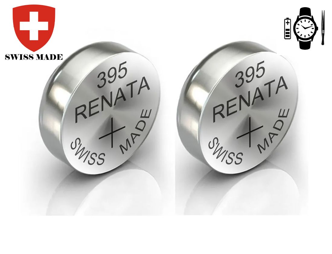 Батарейка для часов Renata 395 (SR927SW) 2 шт