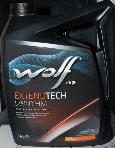 Wolfextendtech5W-40Масломоторное,Синтетическое,4л