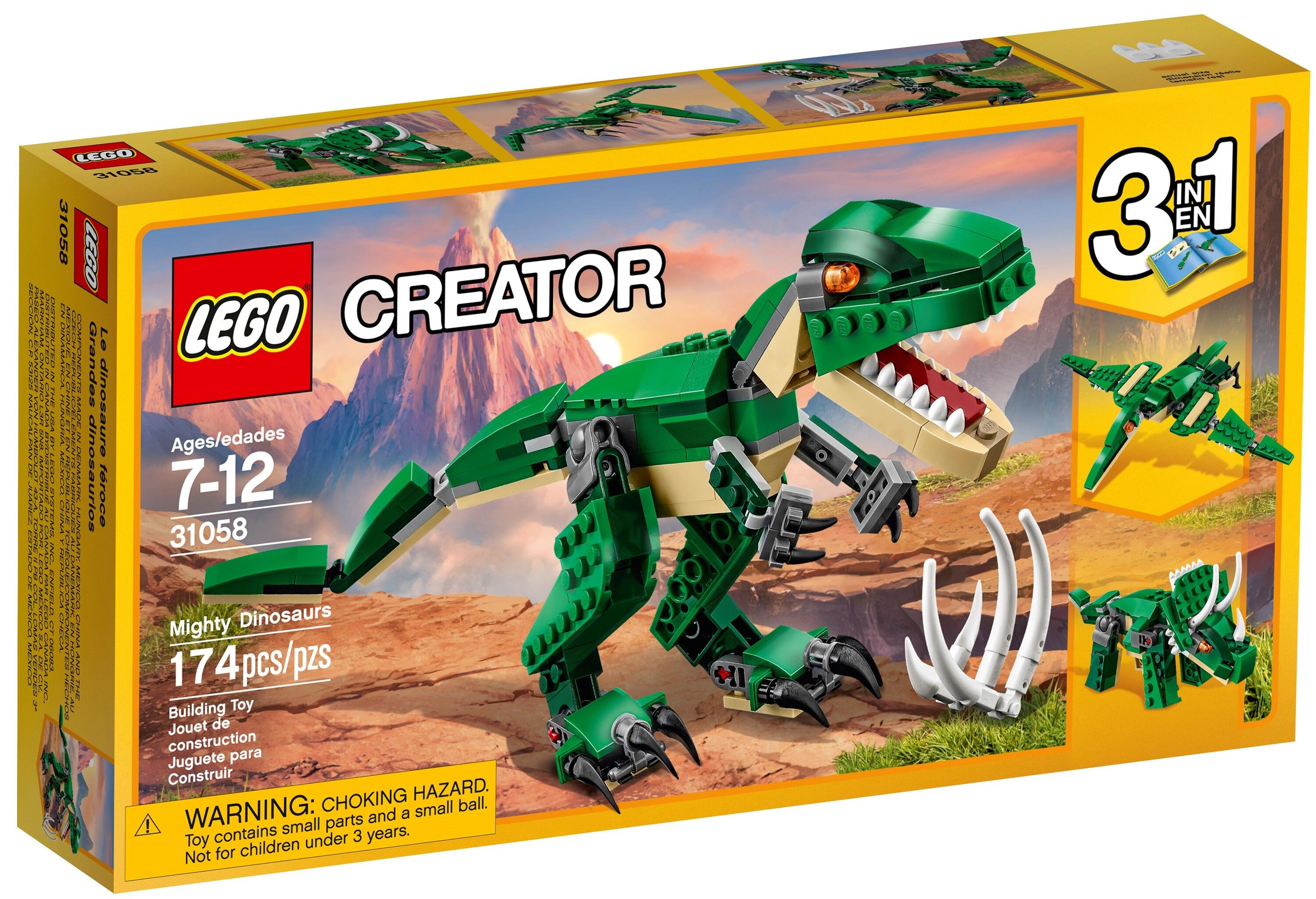 Lego dinosaurios 3 en 1 on sale