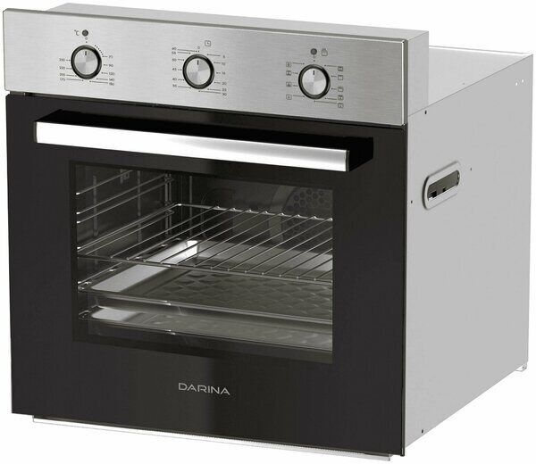 Духовой шкаф Электрический Darina 1V5 BDE 112 707 B черный - купить с доставкой