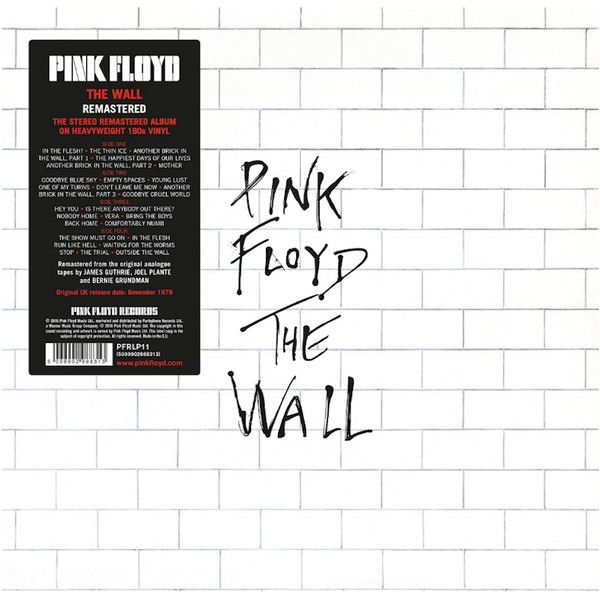 Pink Floyd. The Wall 180гр. 2016(1979) (2LP) Запечатанная виниловая пластинка