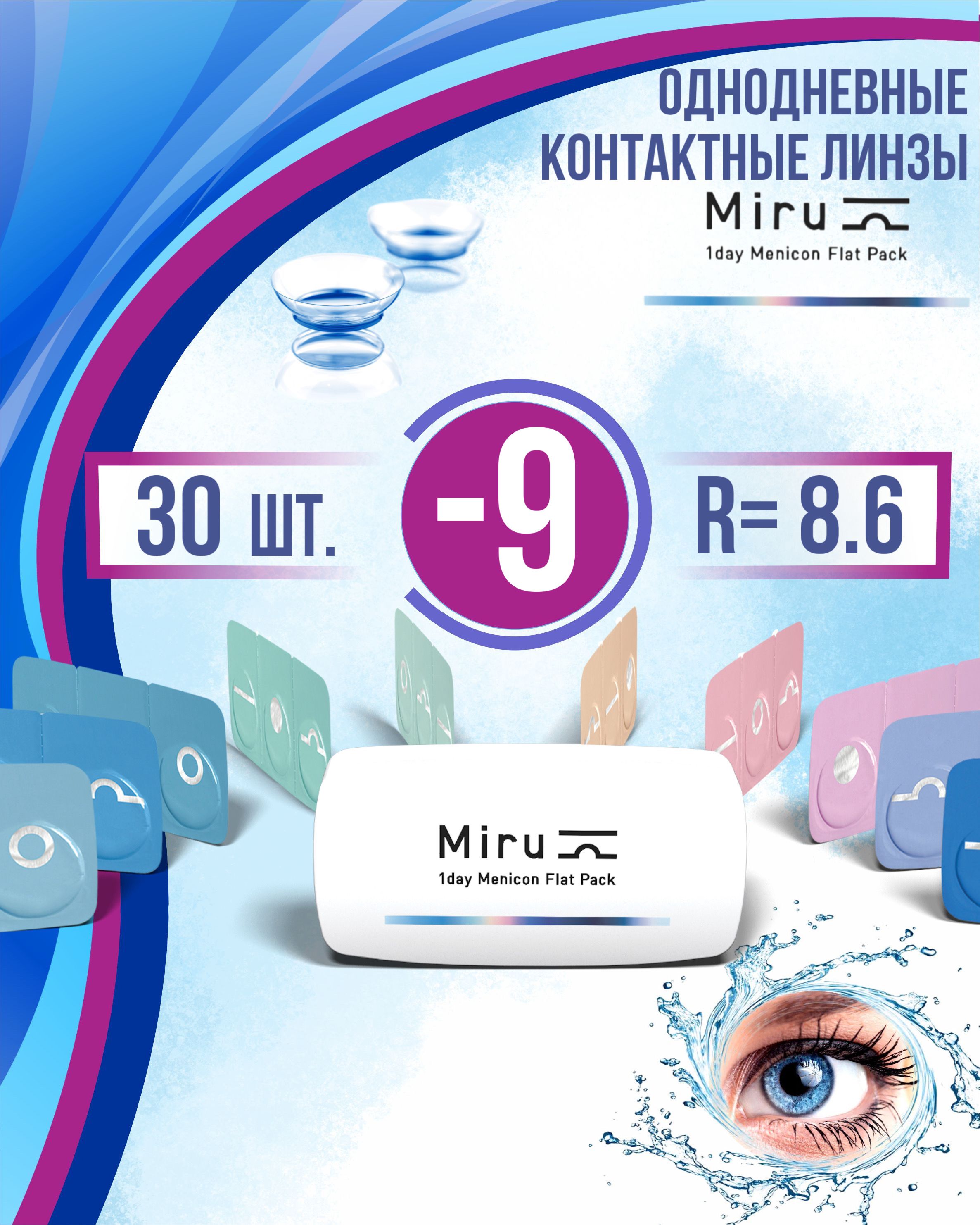 Линзы miru