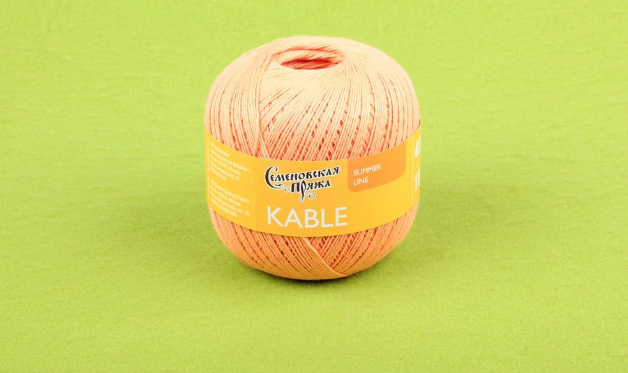 Семеновская пряжа кабле. Kable (Кабле) 159 Хризантема. Пряжа kable, 3 шт.. Kable (Кабле) 6922 Тропик.