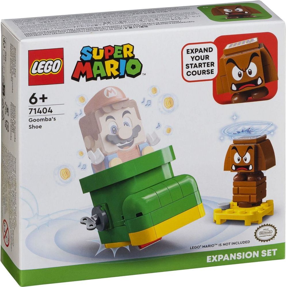 Конструктор LEGO Super Mario Ботинок Гумбы, 76 деталей, 6+, 71404