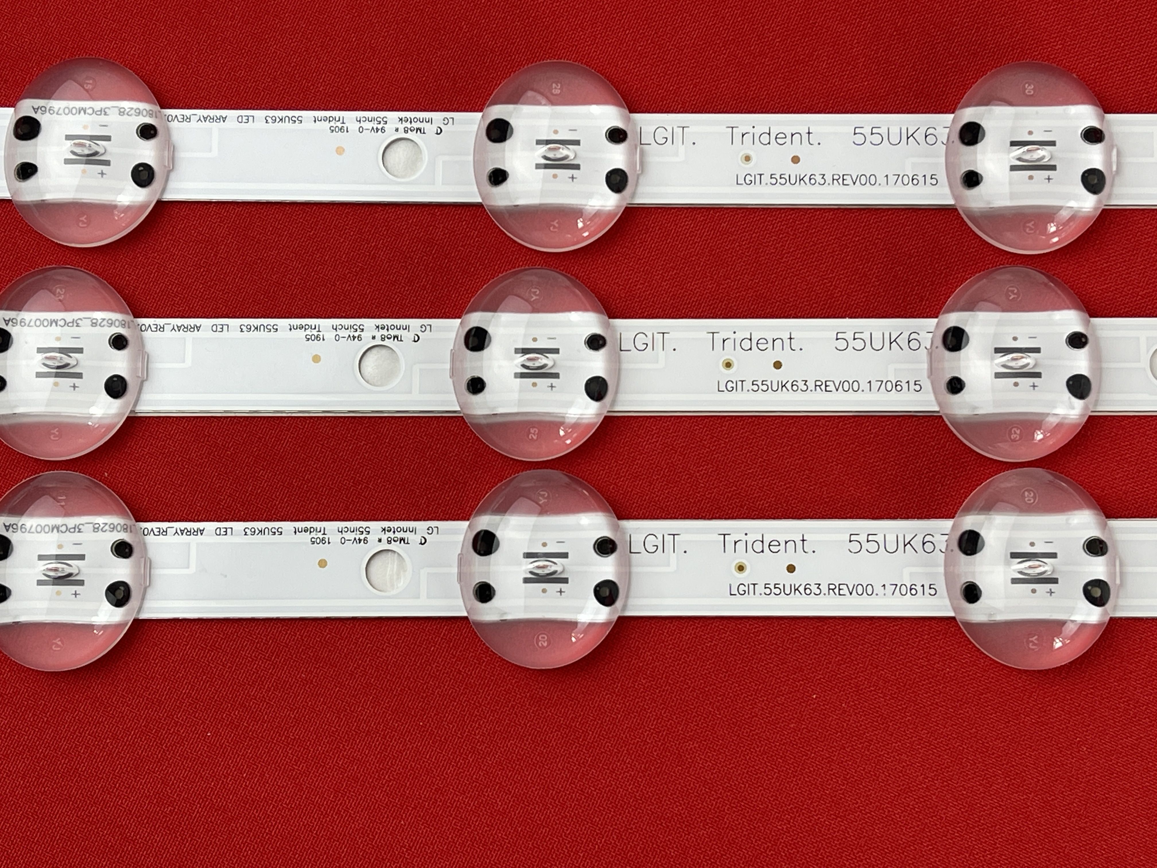 Подсветка для LG 55UK6200PLA 55UK6300PLB 55UK6450PLC 55UK6200 55UM7660PLA 55UM7510PLA; LG Innotek 55inch Trident 55UK63
