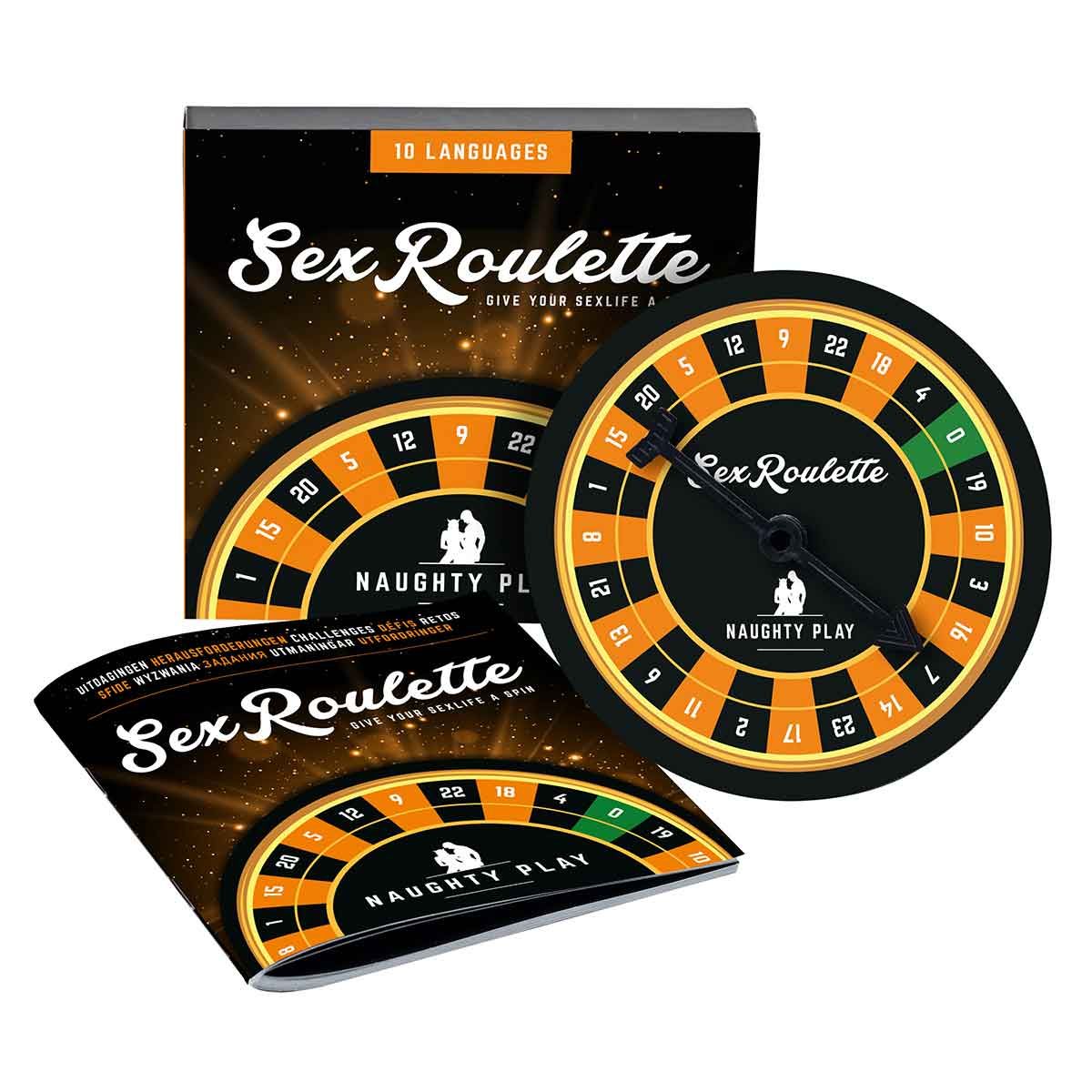 Настольная игра-рулетка Sex Roulette Naughty Play - Tease&Please