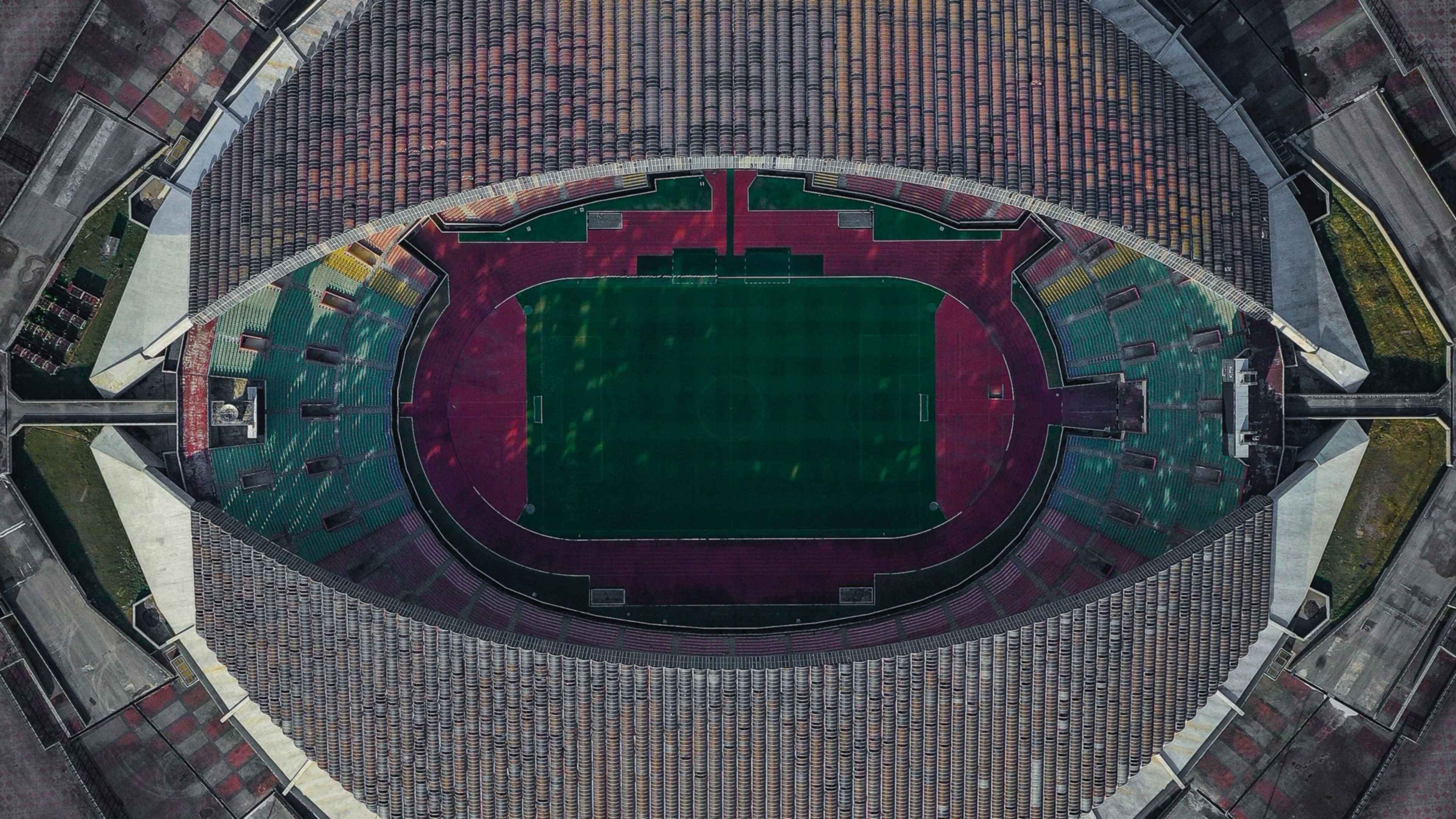 Стадион сверху