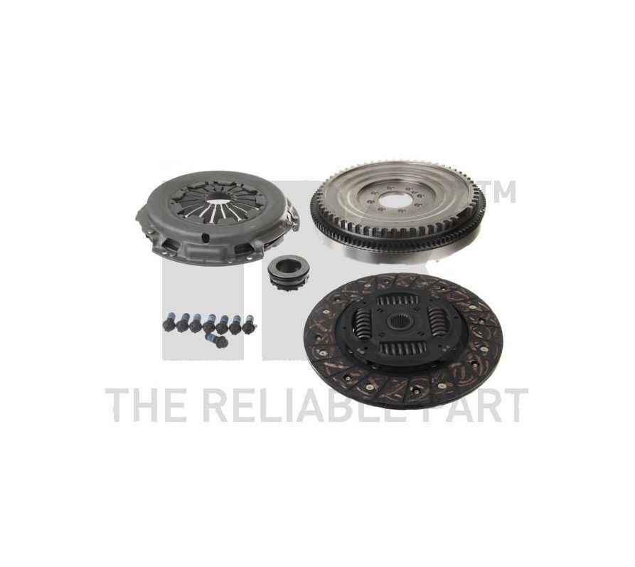 Комплект сцепления с одномассовым маховиком,выжимным подшипником и комплектом болтов-260 mm _ FORD T NK 1325104