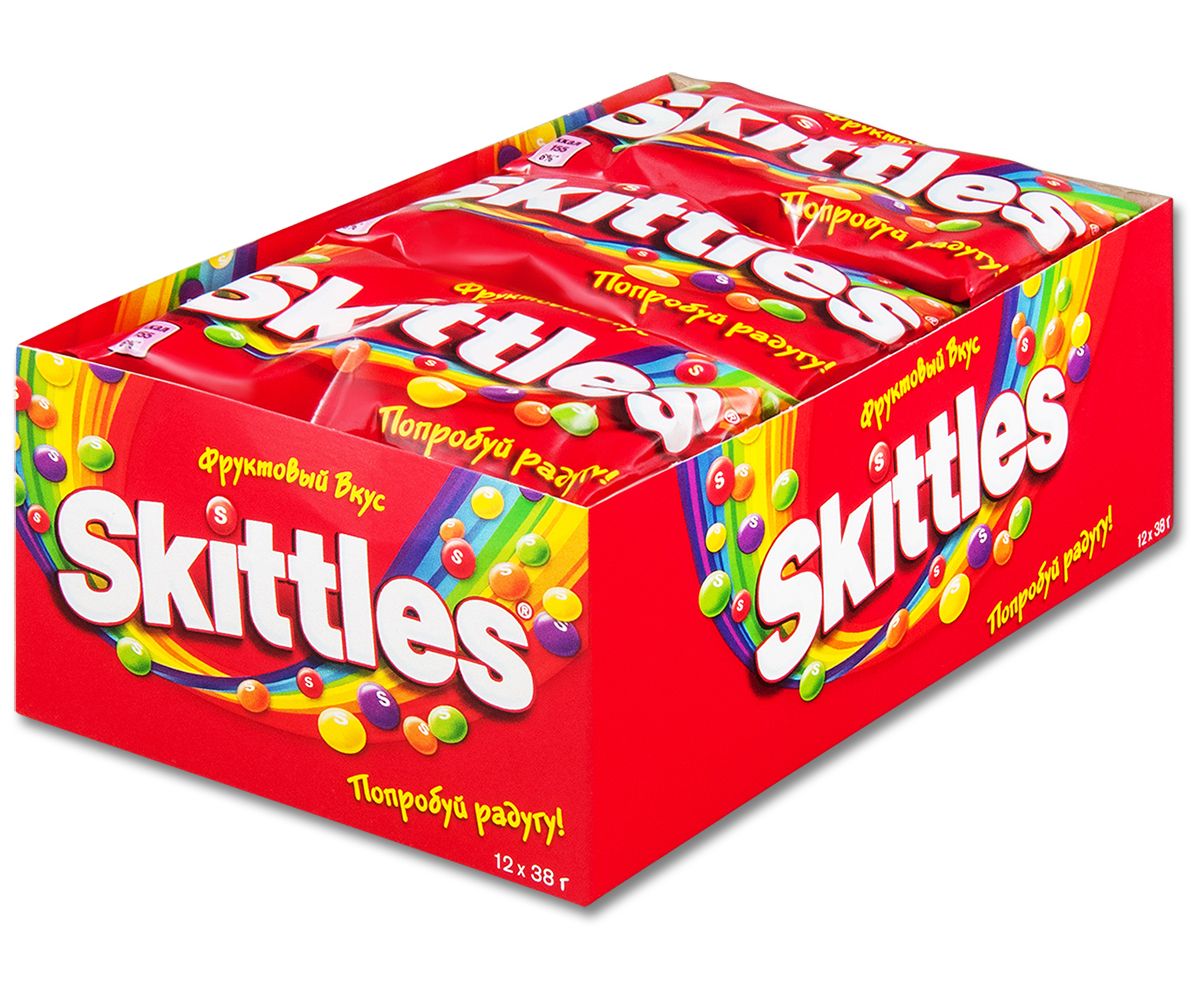 Skittles фрукты 38 гр