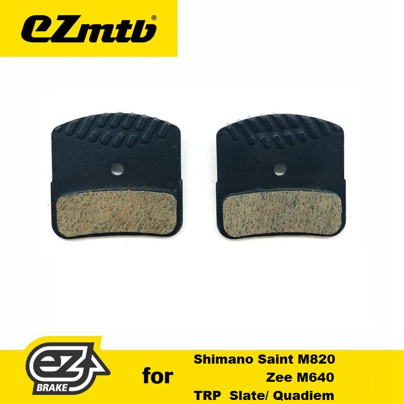 КолодкитормозныеEZmtbдляShimanoSaint/Zee,срадиаторомохлаждения,Semi-MetallicPads,комплект