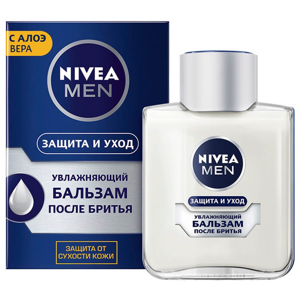 Nivea бальзам после бритья заряд энергии