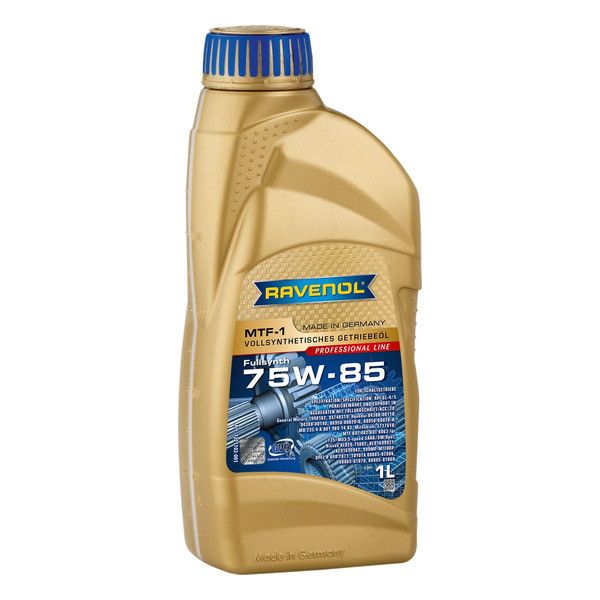 Трансмиссионное масло RAVENOL MTF-1 SAE 75W85 API GL-4/GL-5 синт. 1л