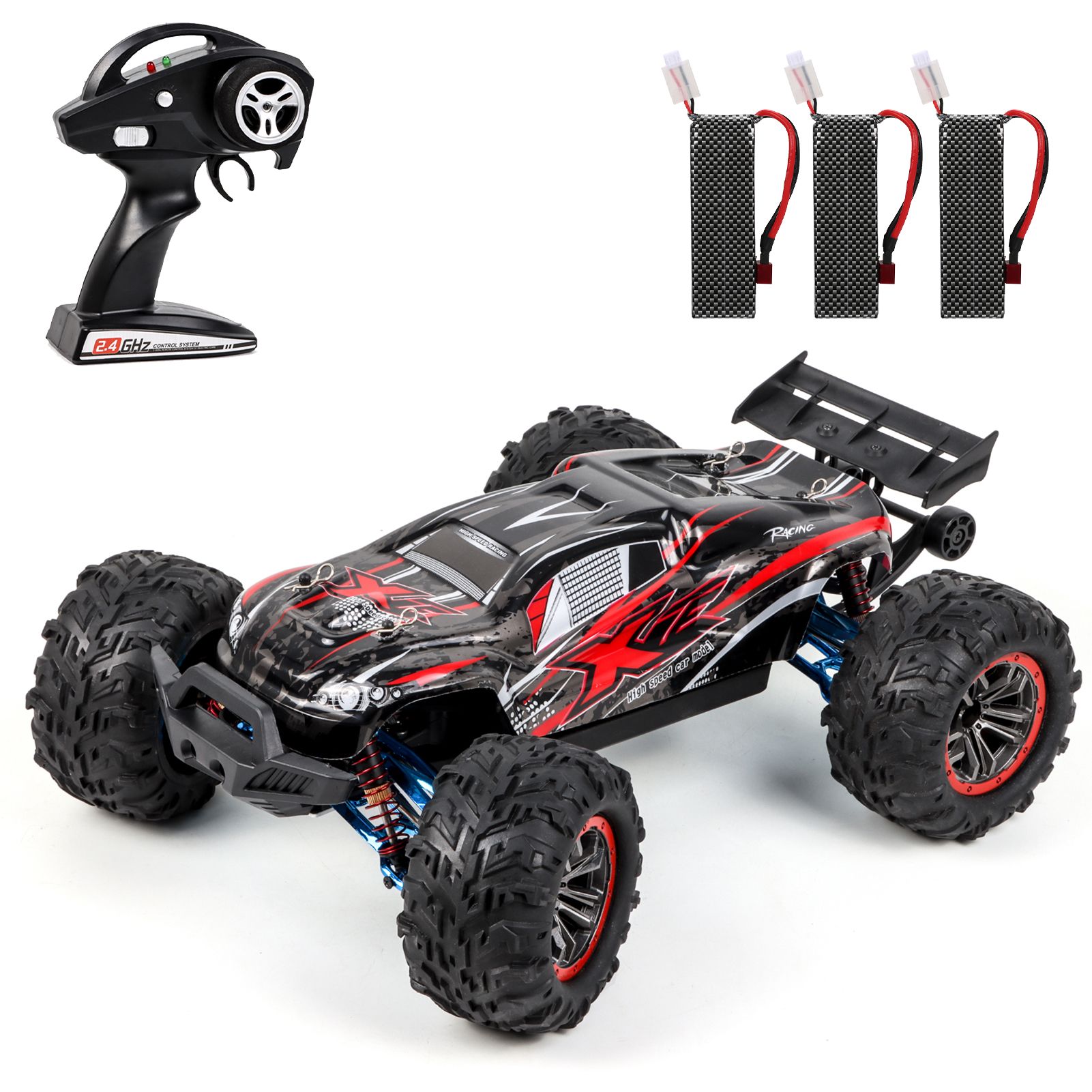 F14A RC Car High Speed 1/10 2.4GHz Racing Car 70km/h 4WD Бесколлекторный  внедорожник - купить с доставкой по выгодным ценам в интернет-магазине OZON  (1532704140)