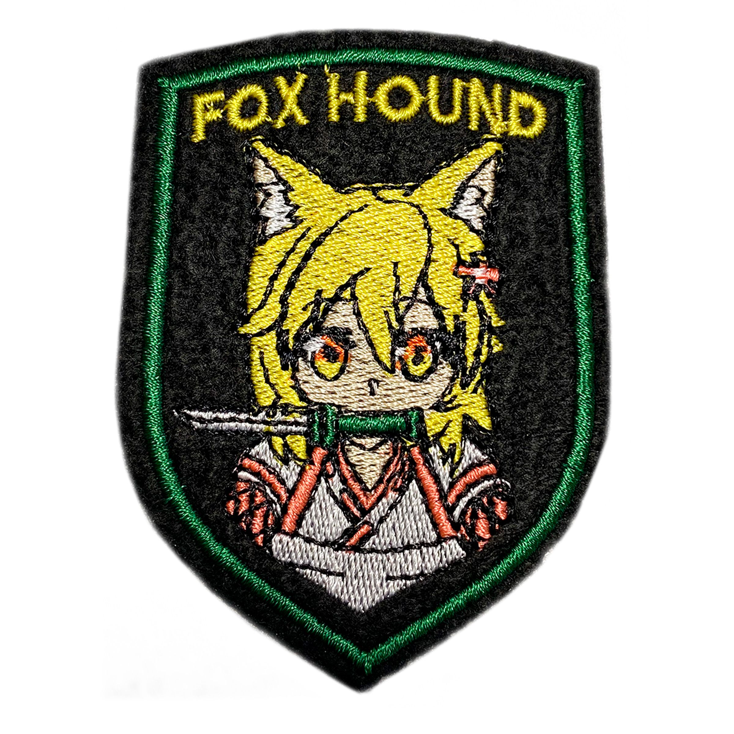 Нашивка, шеврон, патч (patch) Аниме тян Fox Hound, размер 8*6 см - купить с  доставкой по выгодным ценам в интернет-магазине OZON (810951511)