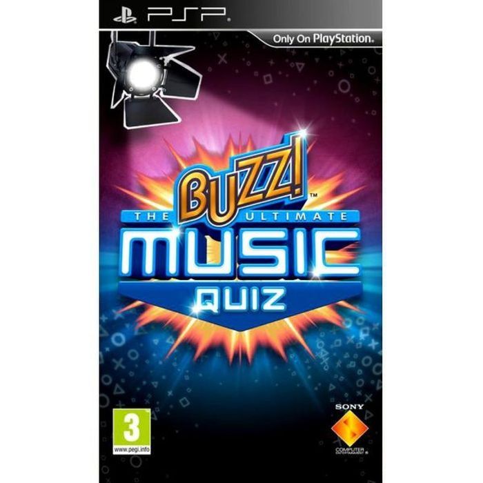 Игра Buzz The Ultimate Music Quiz ENG (PlayStation Portable (PSP)