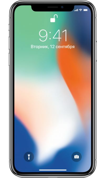 Apple Смартфон iPhone X 3/256 ГБ, серебристый