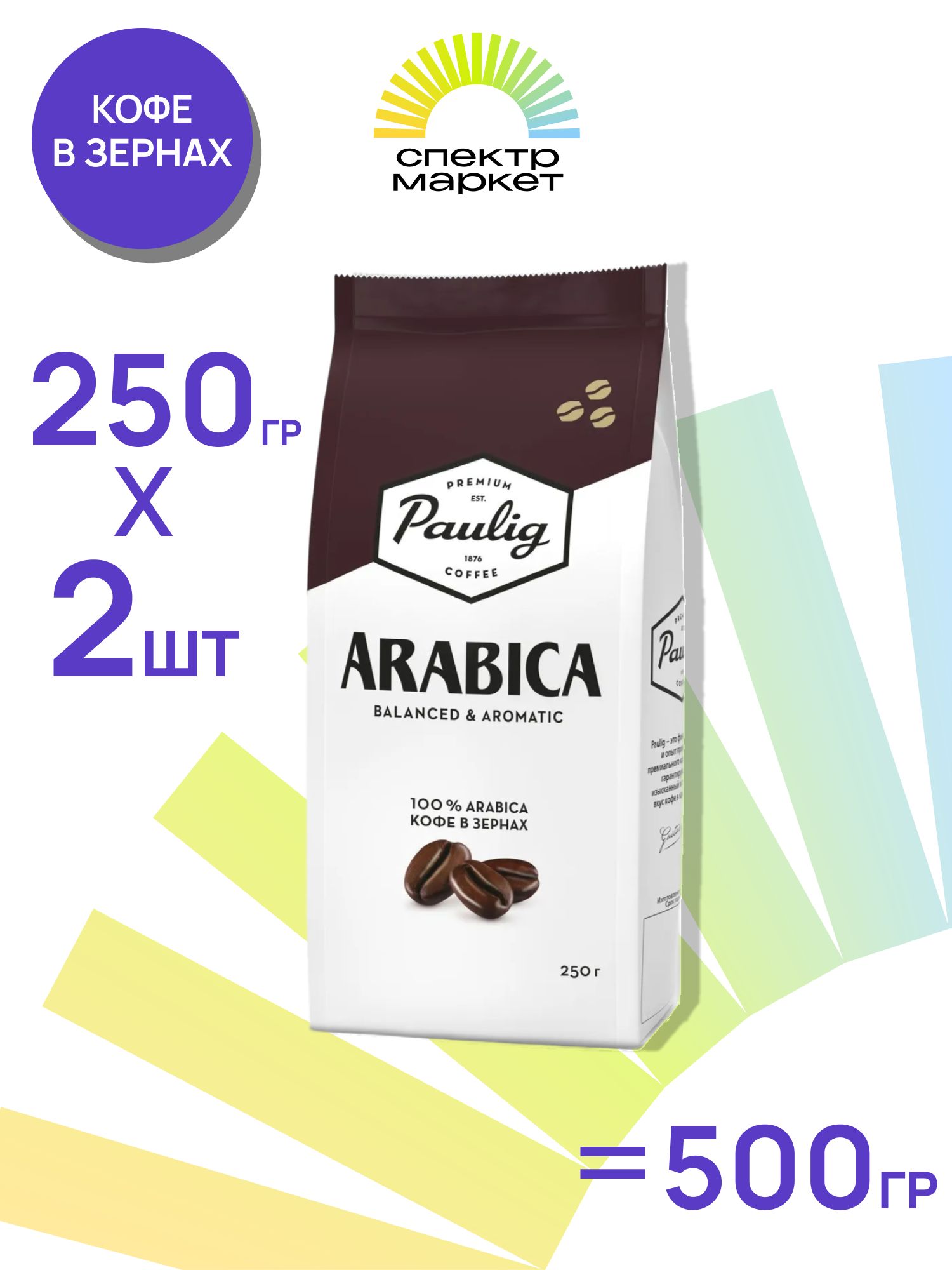 Спб Купить Кофе Premium Paulig Arabica Dark