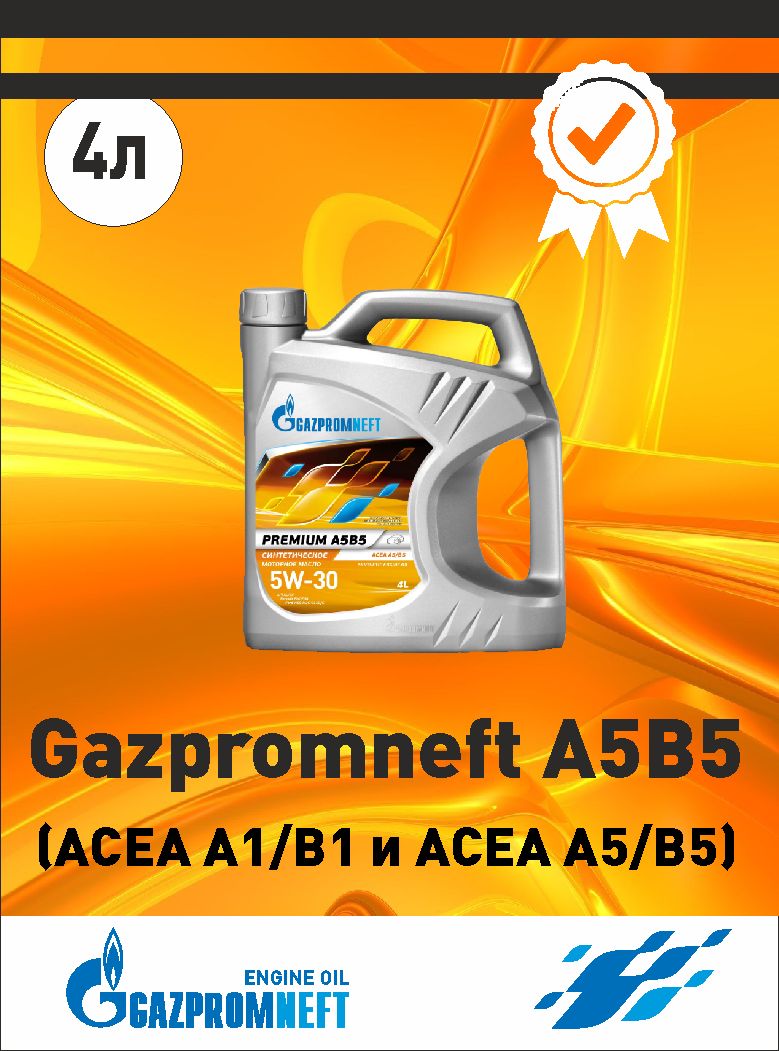 Gazpromneft Premium A5 B5 5w 30 Купить