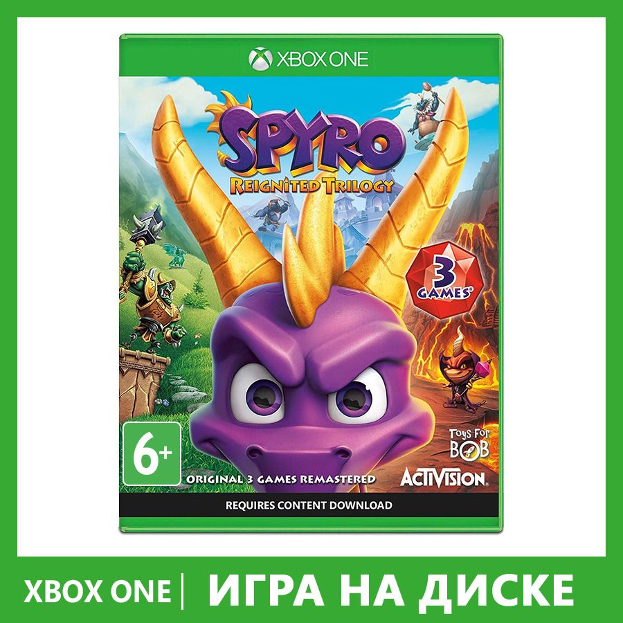 Игра Spyro Reignited Trilogy (Xbox One, Английская версия) купить по низкой  цене с доставкой в интернет-магазине OZON (838791234)