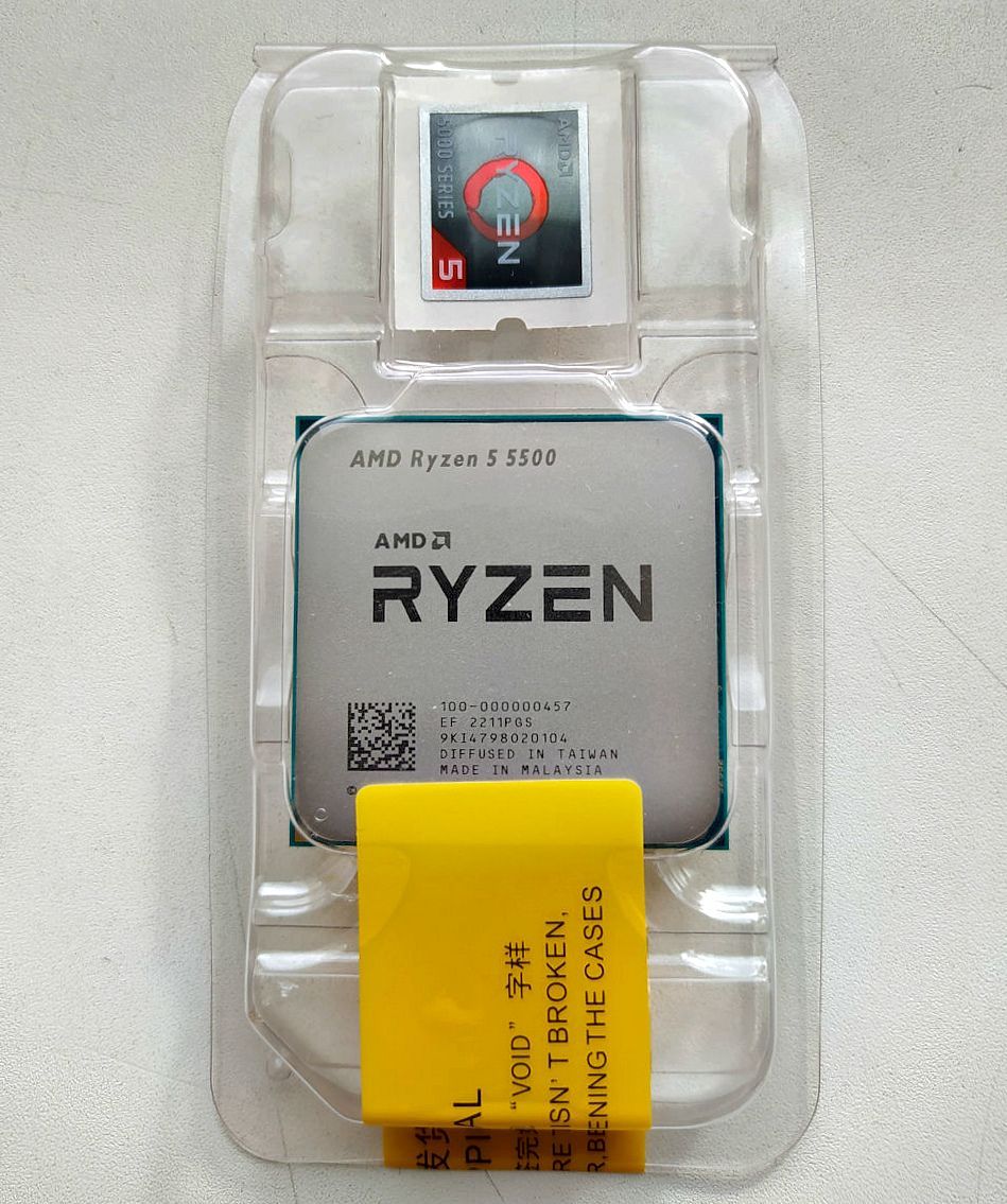 Ryzen 5 5500 память