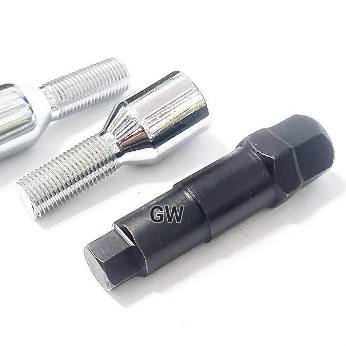 Болты М12х1.25 L28 мм + ключ 6-и гранник 3
