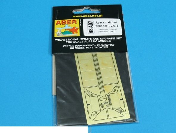 ABER ABR-48-A07 Дополнения для Rear small fuel tanks for T-34/76 для 1/48