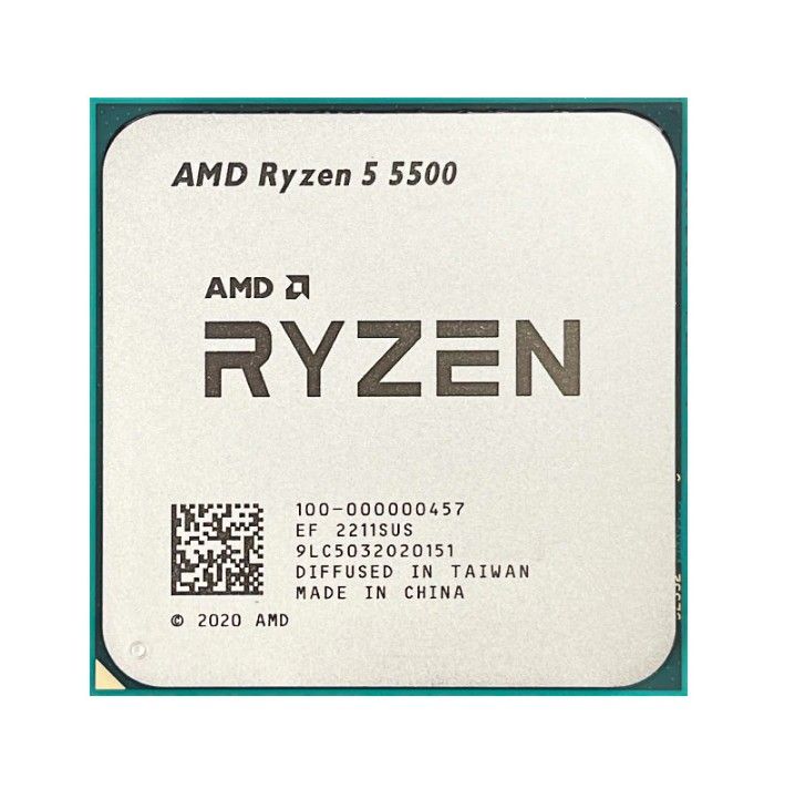 AMDRyzen55500R555003,6ГГц6-ядерный12-поточныйЦПУ