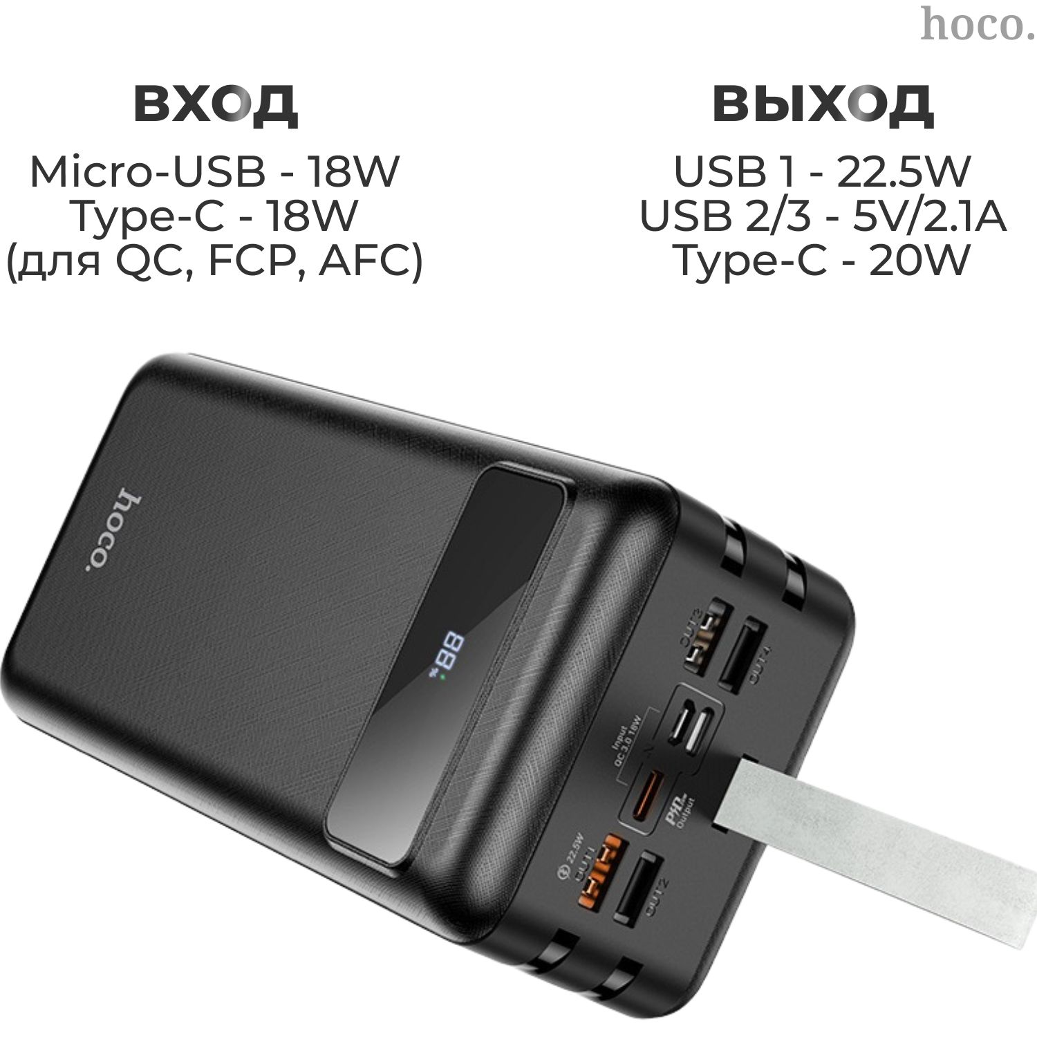 Power bank характеристики