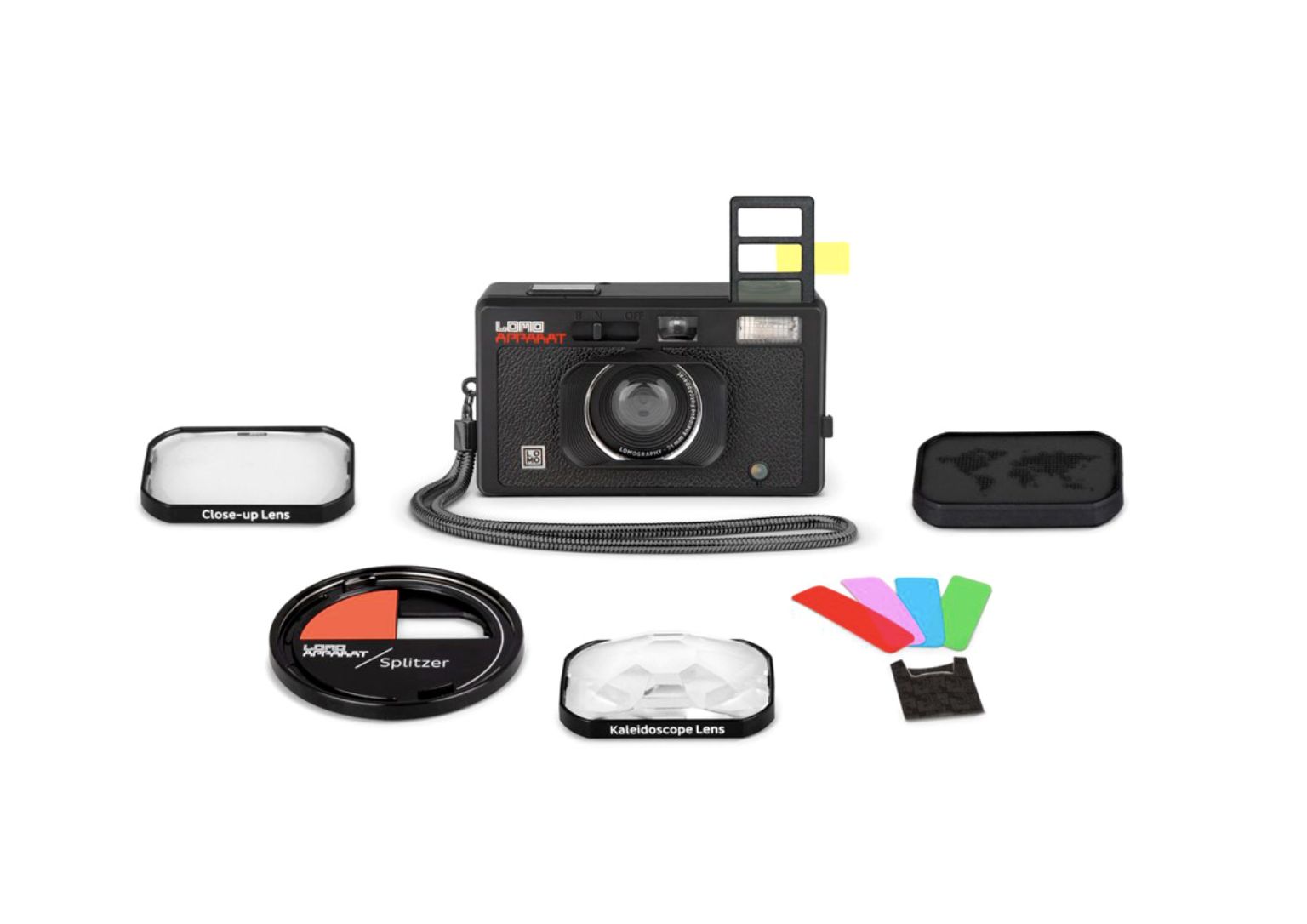 Фотоаппарат Lomography LomoApparat 21mm Wide-angle Camera черный