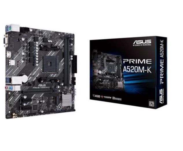 Материнская плата mATX ASUS PRIME A520M-K 90MB1500-M0EAY0