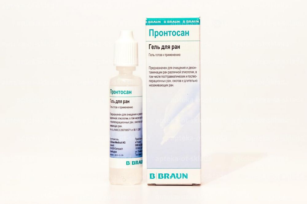 Пронтосан Гель Для Ран – купить в интернет-магазине OZON по низкой цене