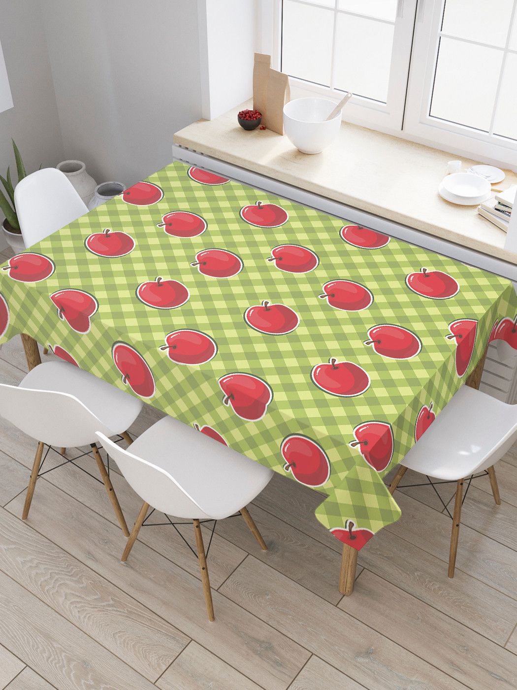 Скатерти с яблоками хлопок. Скатерть яблоки. Яблочки на скатерти. Скатерть cmc-150-180 гутен морген. Яблочки на скатерти.
