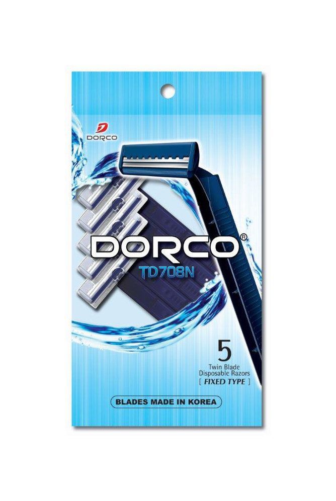 DORCO Cтанки для бритья одноразовые Dorco 2, 5 шт.