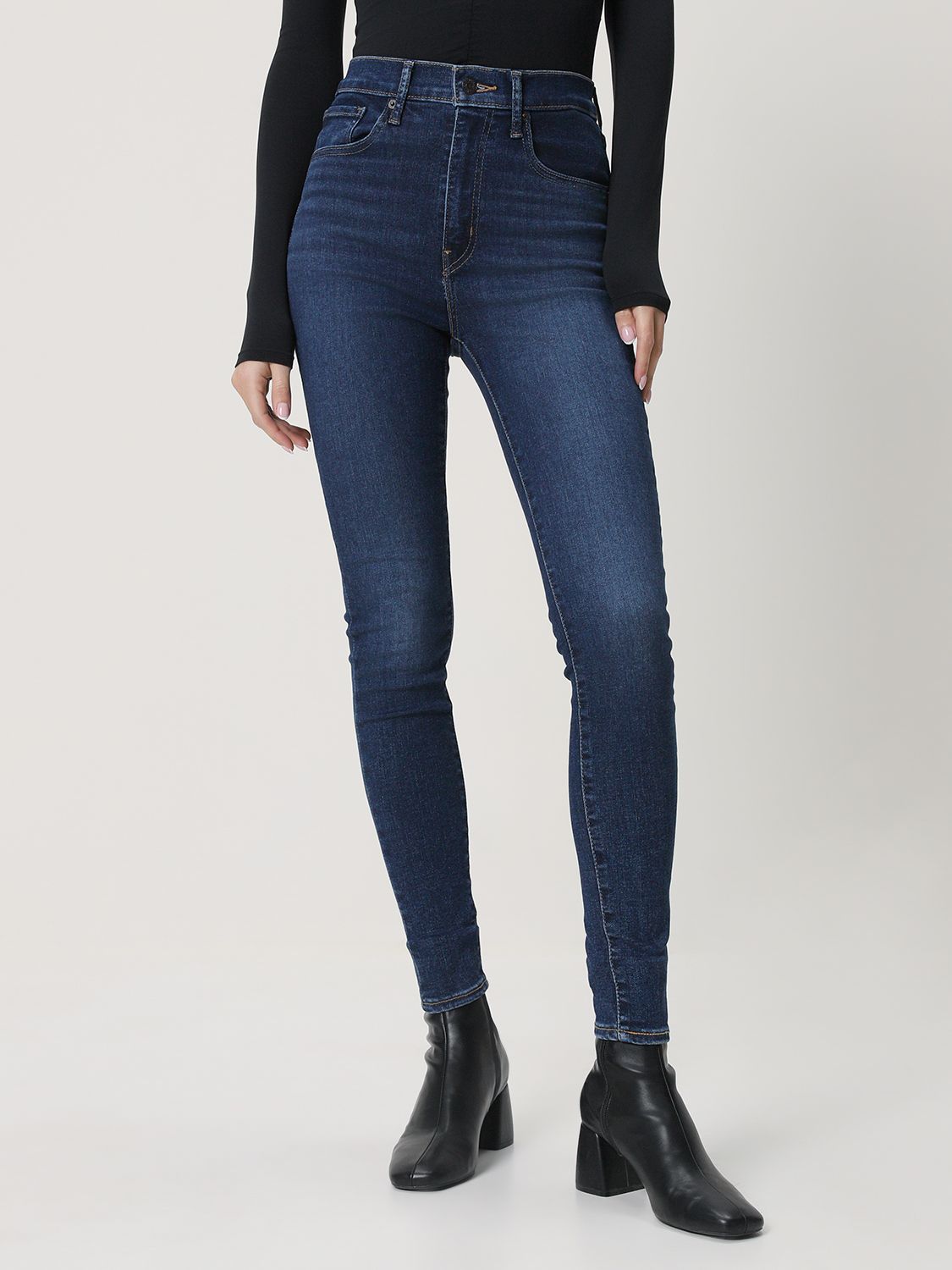 Levi's mile high hot sale rise super skinny