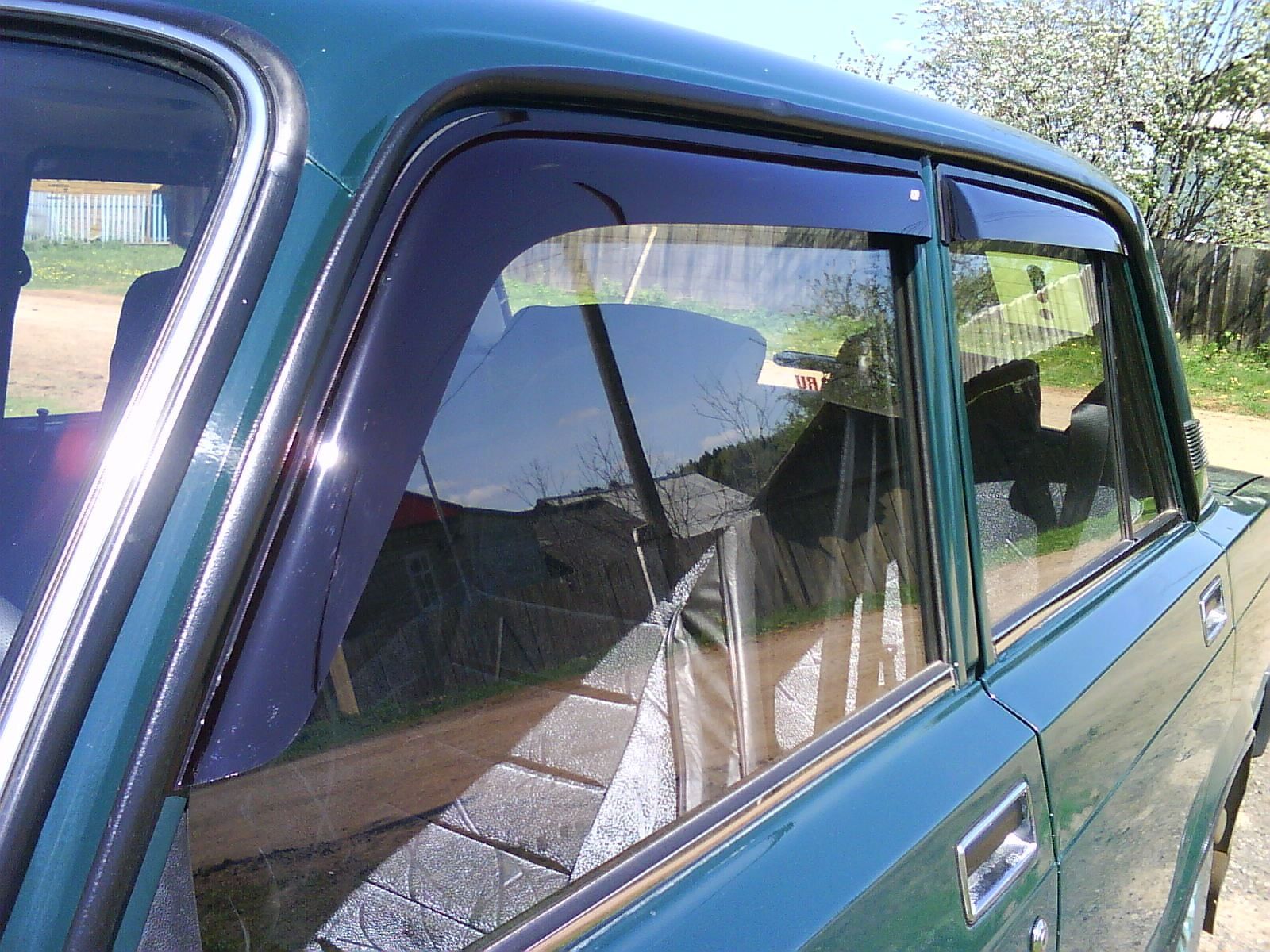 Ветровики на окна автомобиля ваз 14 демонтаж