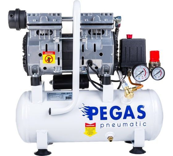 Pegas pneumatic Компрессор Безмасляный, 750 Вт