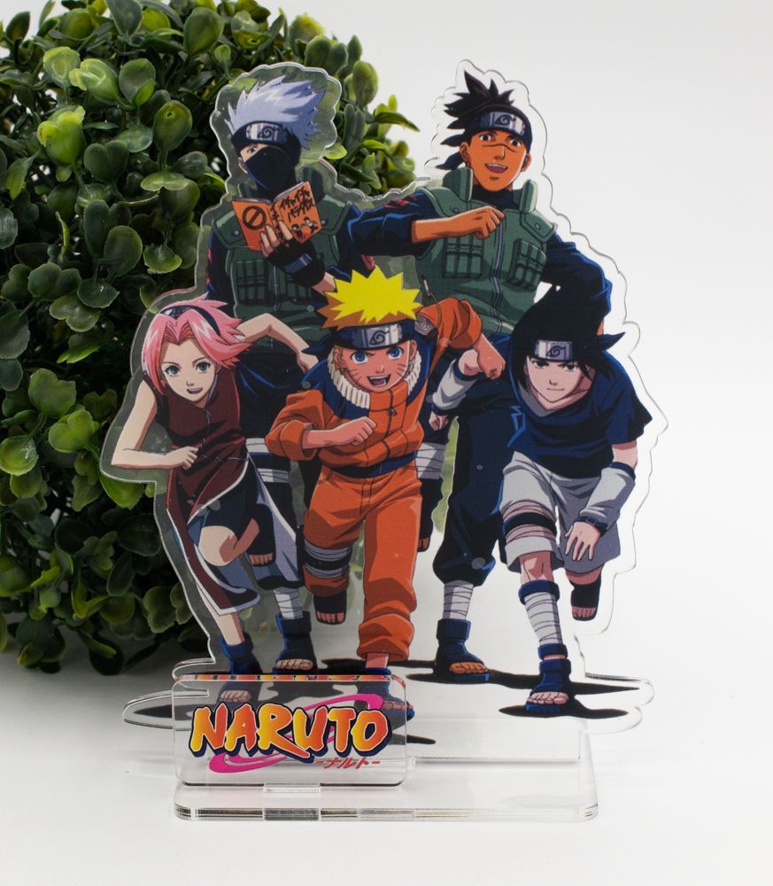 2D Фигурка персонажа из аниме Наруто (Naruto) акриловая - купить с  доставкой по выгодным ценам в интернет-магазине OZON (924539619)