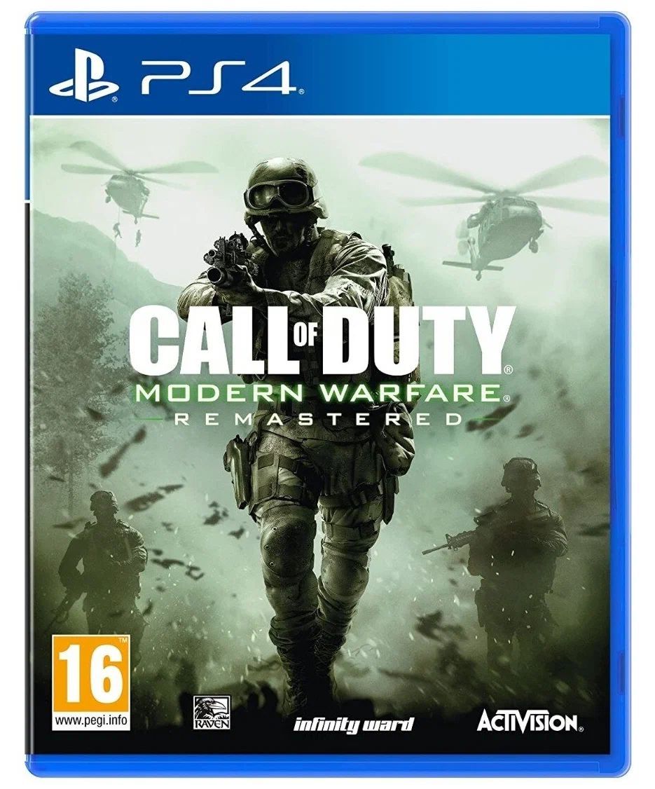 Игра Call of Duty: Modern Warfare Remastered (PlayStation 4, Английская  версия)