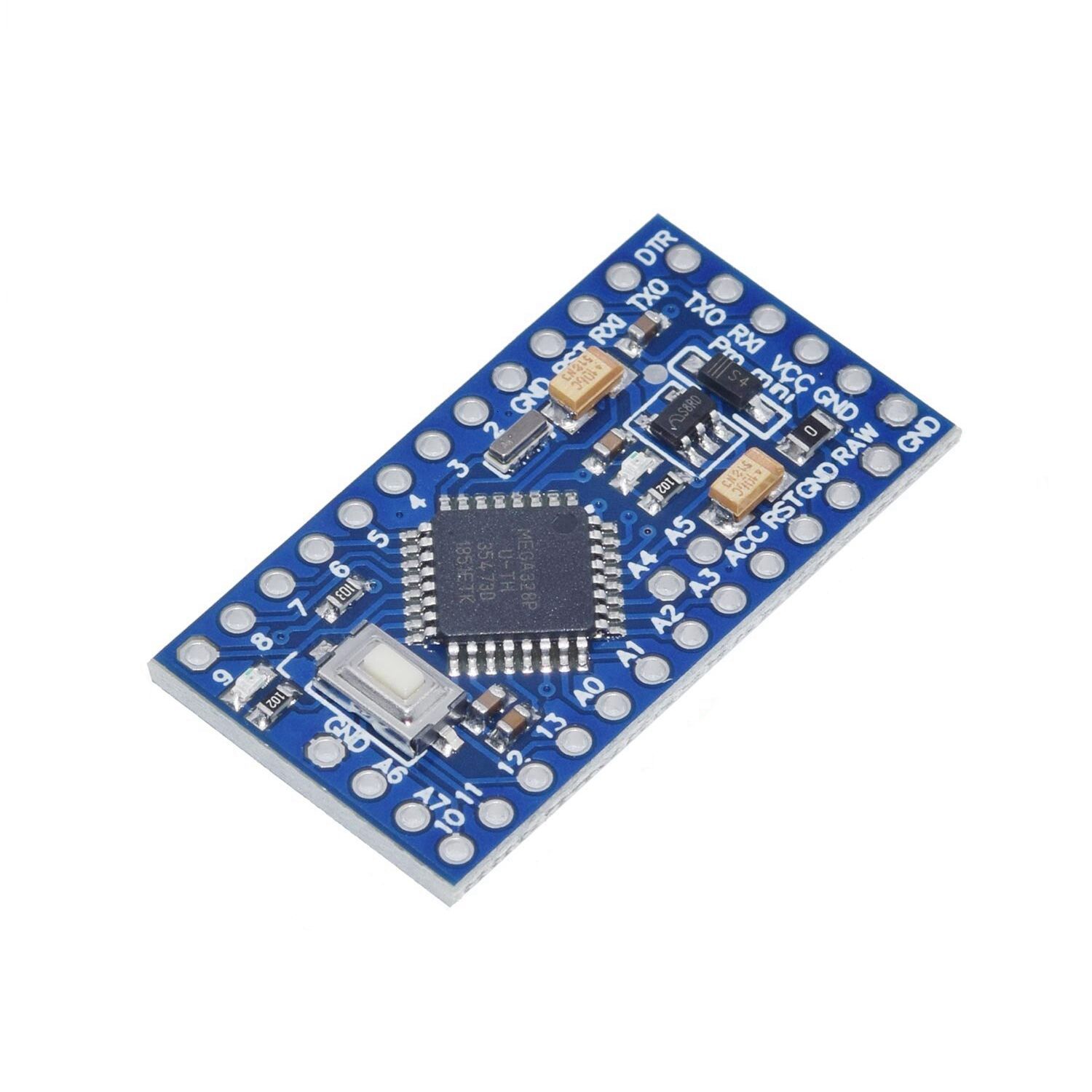 Контроллер Arduino Pro Mini на ATmega328P, 5V 16MHz