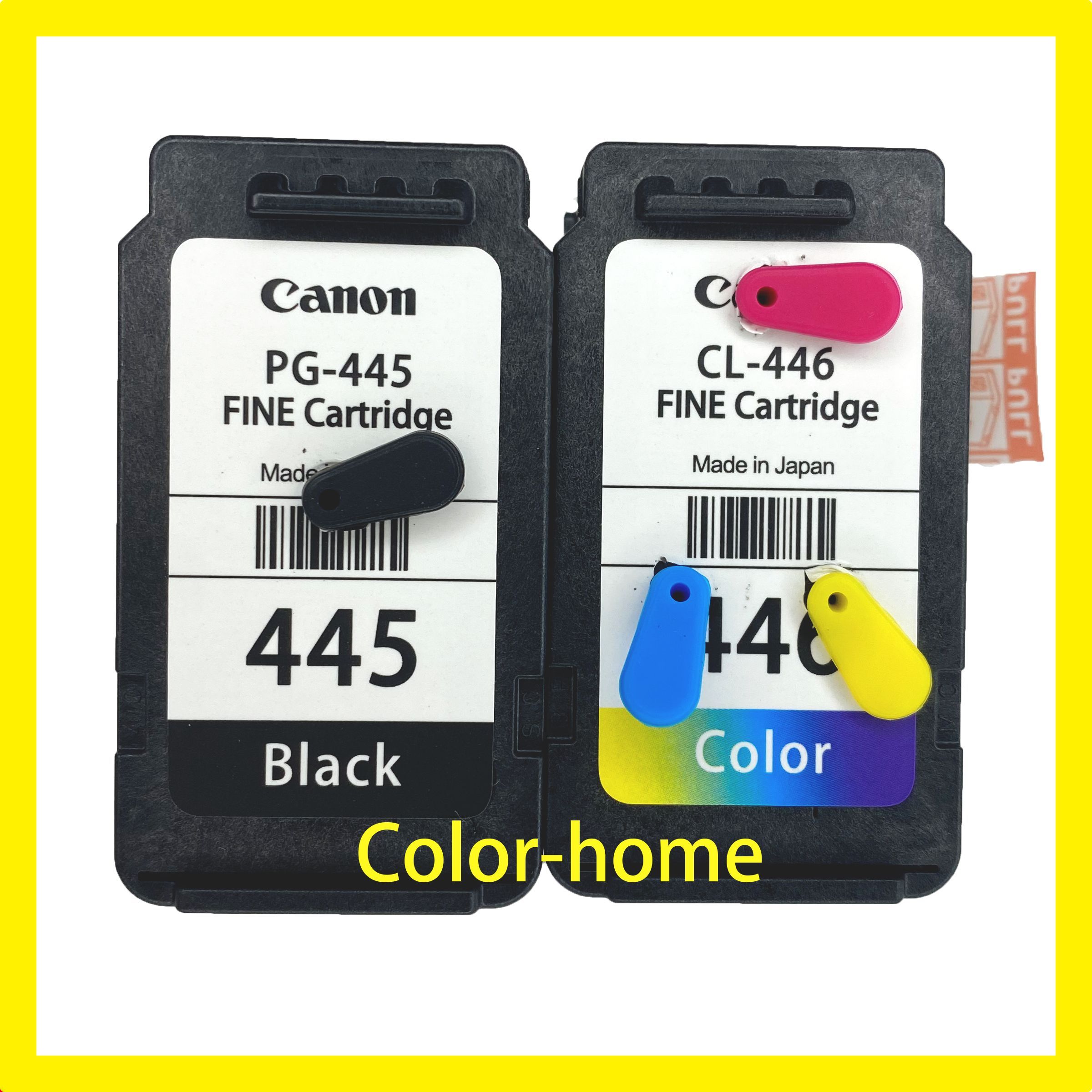 Картридж 445 446 купить. Canon PIXMA mg2540s. Canon PIXMA mg2440. PG-445. Есть ли чип на картриджах 445 и 446.