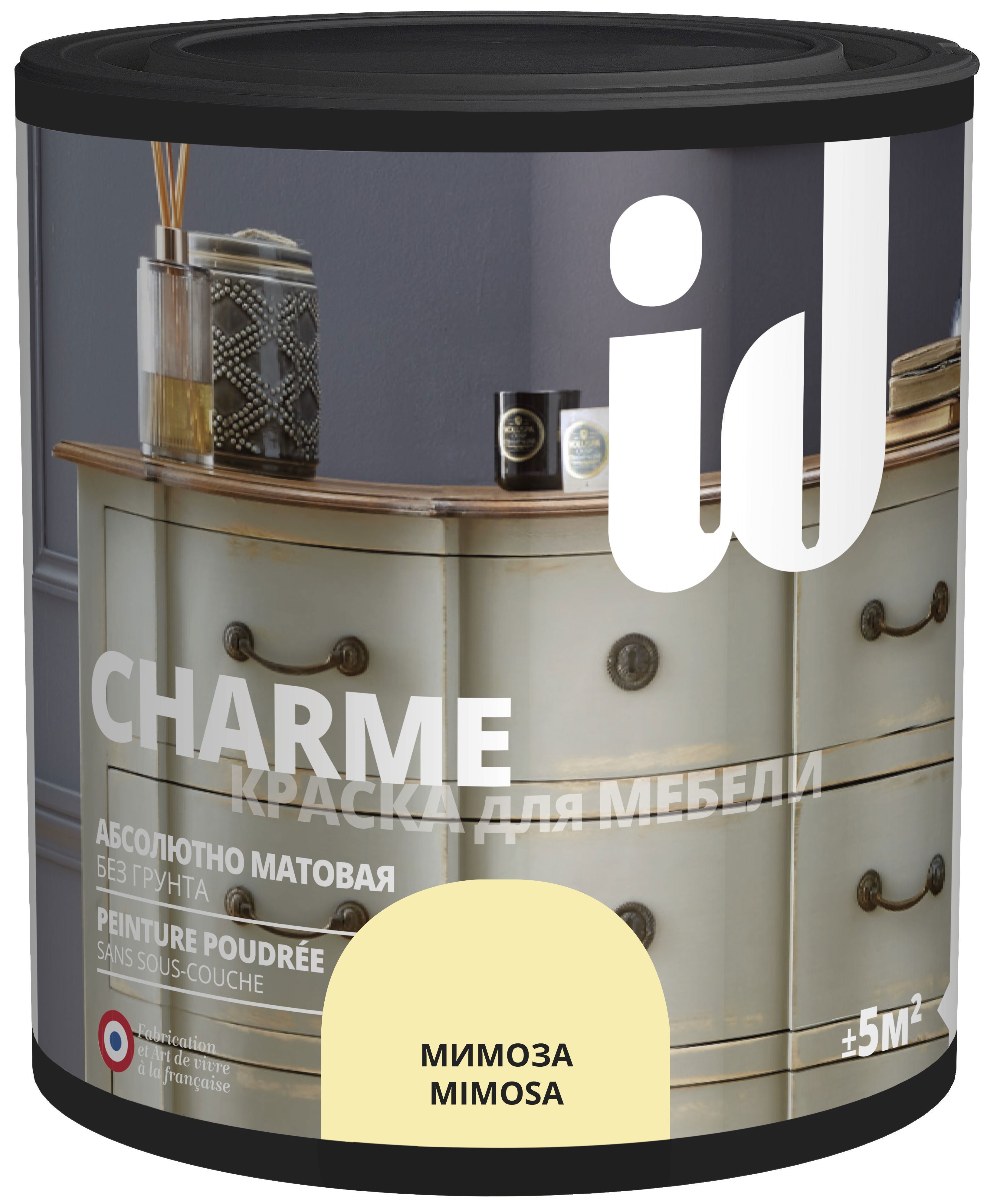 Краска для мебели ID Charme цвет жемчуг